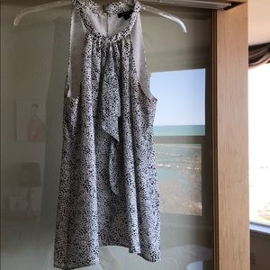 Animal print dress tank